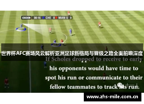世界杯AFC赛场风云解析亚洲足球新格局与晋级之路全面前瞻深度